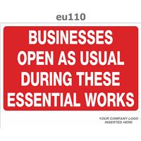 businesses open as usual