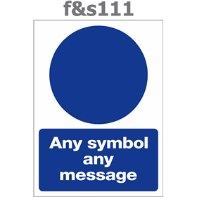 any symbol any message